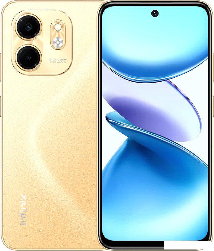 Смартфон Infinix Smart 9 X6532 3GB/128GB (песочно-золотой)- фото