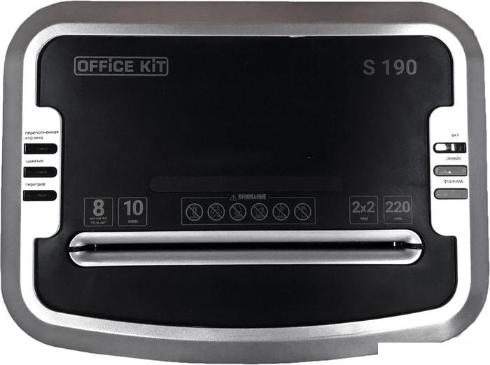 Шредер Office-Kit S190 (2x2)- фото2