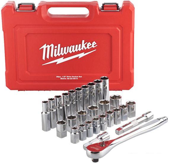Набор торцевых головок Milwaukee 4932471864 (28 предметов)- фото2