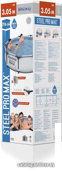Каркасный бассейн Bestway Steel Pro 56406 (305x76)- фото2