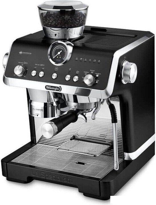 Рожковая кофеварка DeLonghi La Specialista Opera EC9555.BK- фото2
