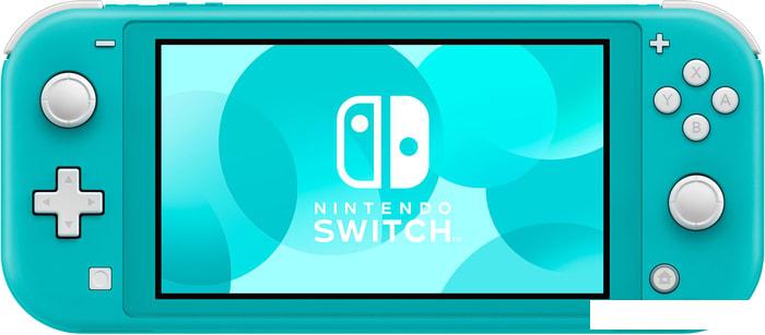 Игровая приставка Nintendo Switch Lite (бирюзовый)- фото2