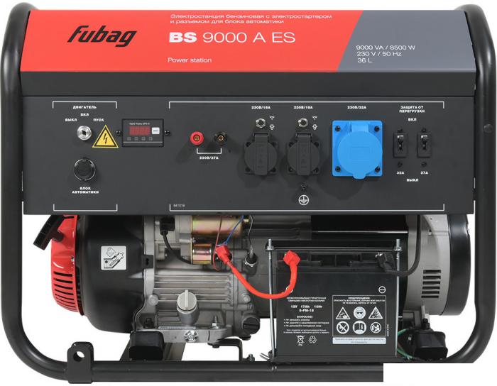 Бензиновый генератор Fubag BS 9000 A ES 641092- фото