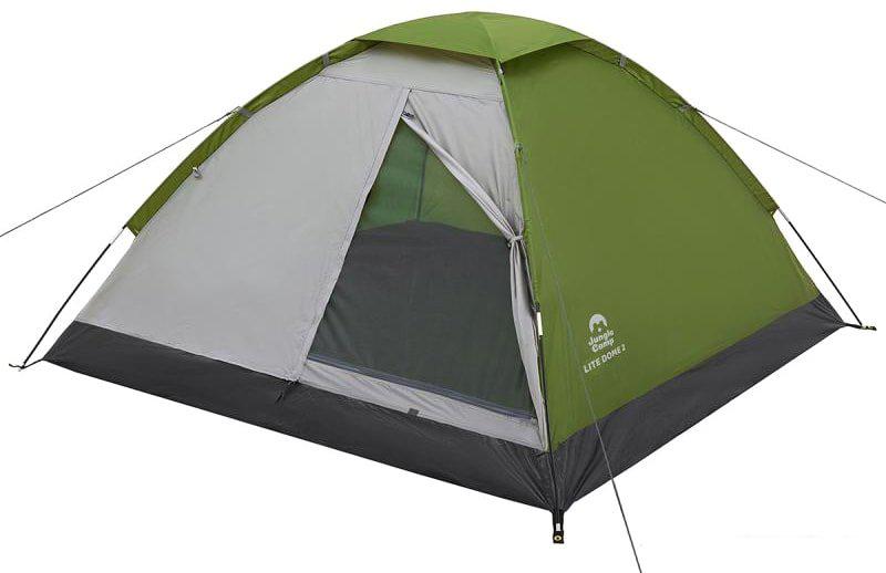 Треккинговая палатка Jungle Camp Lite Dome 3 (зеленый/серый)- фото3
