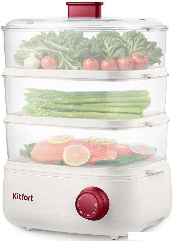 Пароварка Kitfort KT-6830