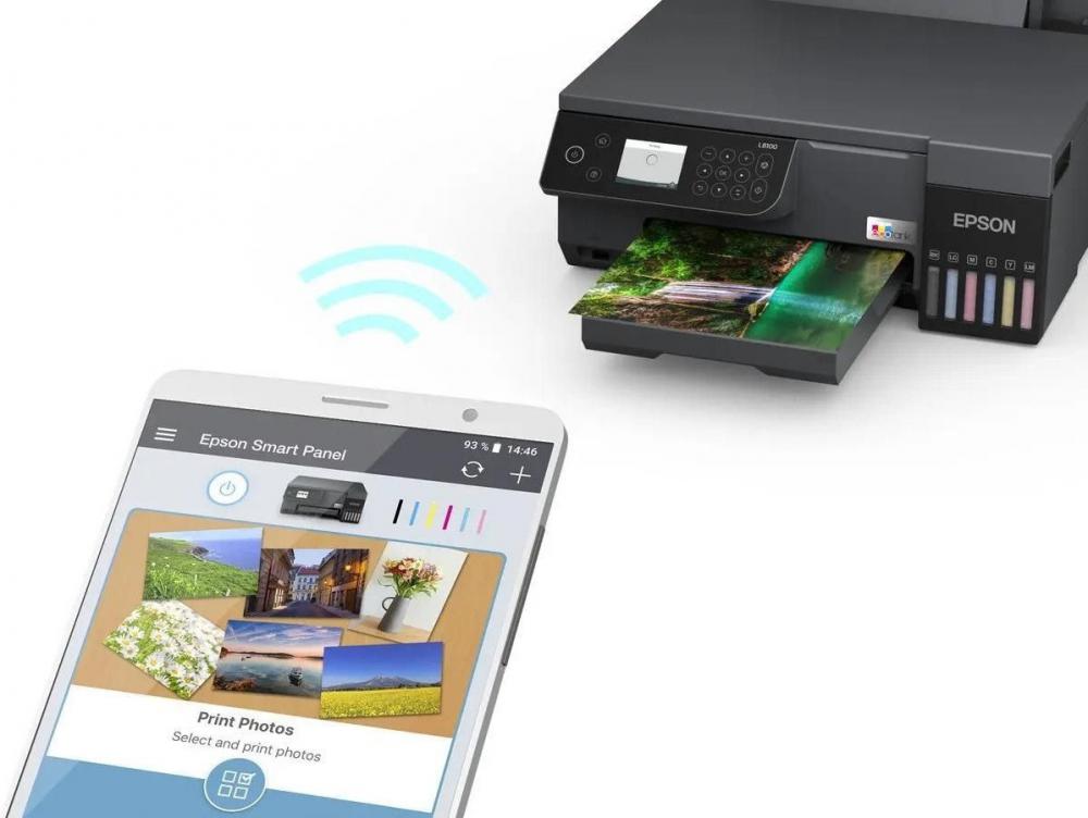 МФУ Epson EcoTank L8100 (черный)- фото3