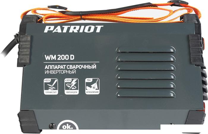 Сварочный инвертор Patriot WM 200D- фото4