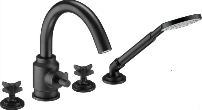 Смеситель Deante Temisto Nero BQT N14D- фото