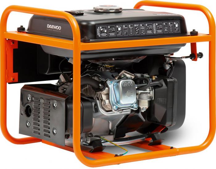 Бензиновый генератор Daewoo Power GDA 3800i- фото3