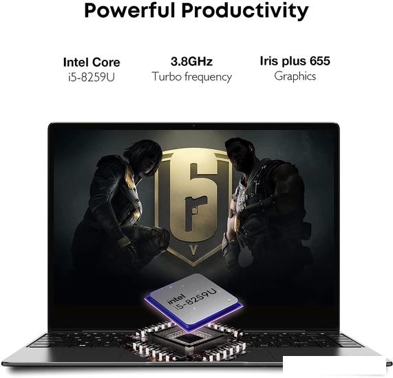 Ноутбук Chuwi CoreBook X 2022 CWI529-308N5N1PDNXX- фото3