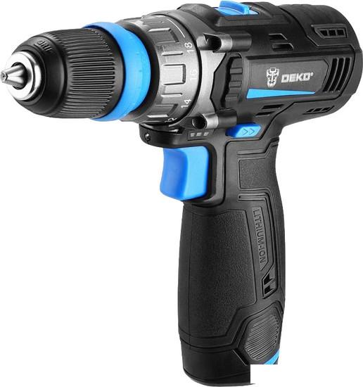 Дрель-шуруповерт Deko DKCD12V PRO 083-1004 (с 2-мя АКБ 1.5Ач, кейс)- фото2