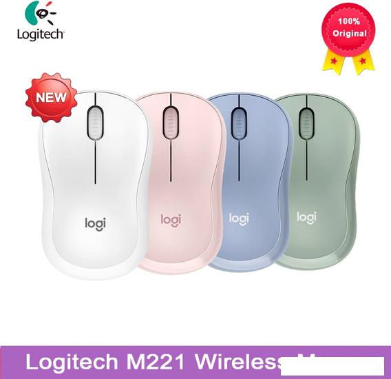 Мышь Logitech M221 (розовый)- фото3
