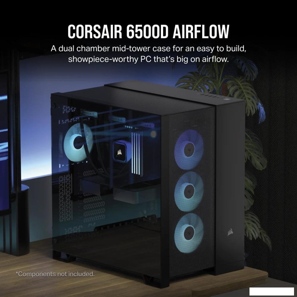 Корпус Corsair 6500D Airflow Dual Chamber CC-9011259-WW- фото2