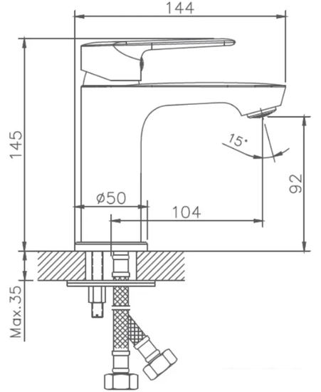 Смеситель Haiba HB10563- фото2