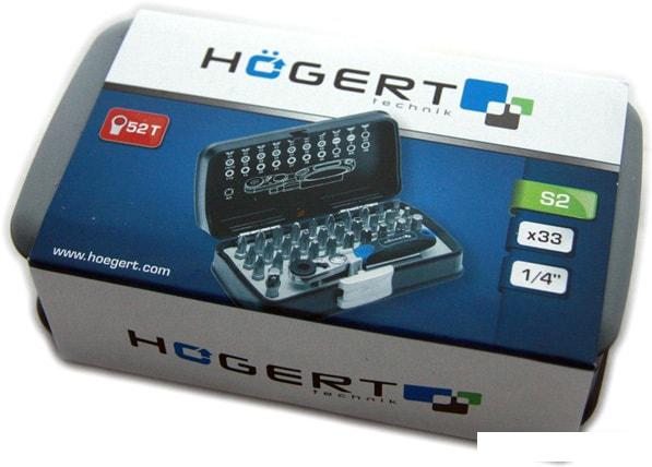 Набор бит Hogert Technik HT1R460 (33 предмета)- фото4