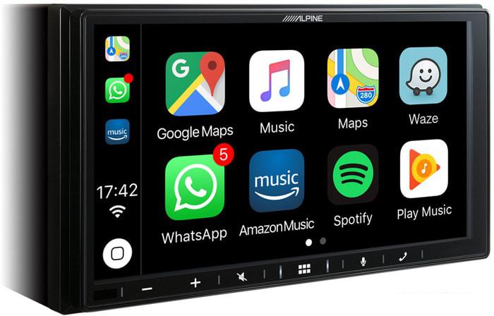 USB-магнитола Alpine iLX-W650BT- фото2
