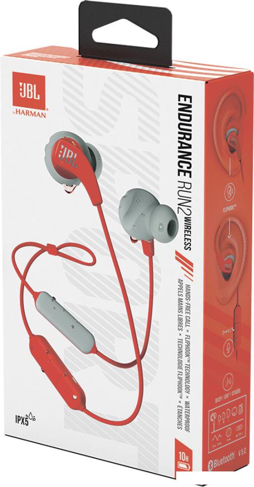 Наушники JBL Endurance Run 2 Wireless (коралловый)- фото4