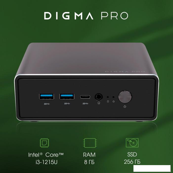Компактный компьютер Digma Pro Minimax U1 DPP3-ADXW01- фото2
