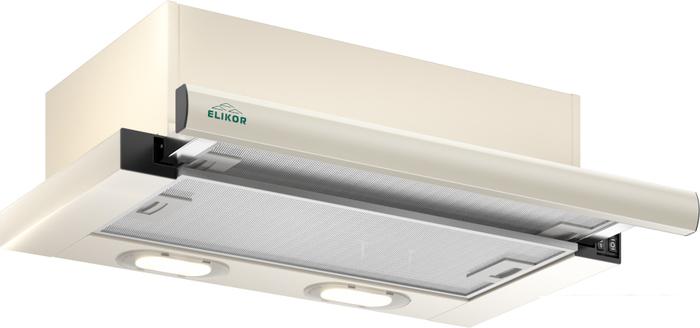 Кухонная вытяжка Elikor Интегра 60П-400-В2Л (топленое молоко/топленое молоко)
