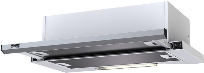 Кухонная вытяжка Krona Kamilla slim 600 inox (2 мотора)- фото