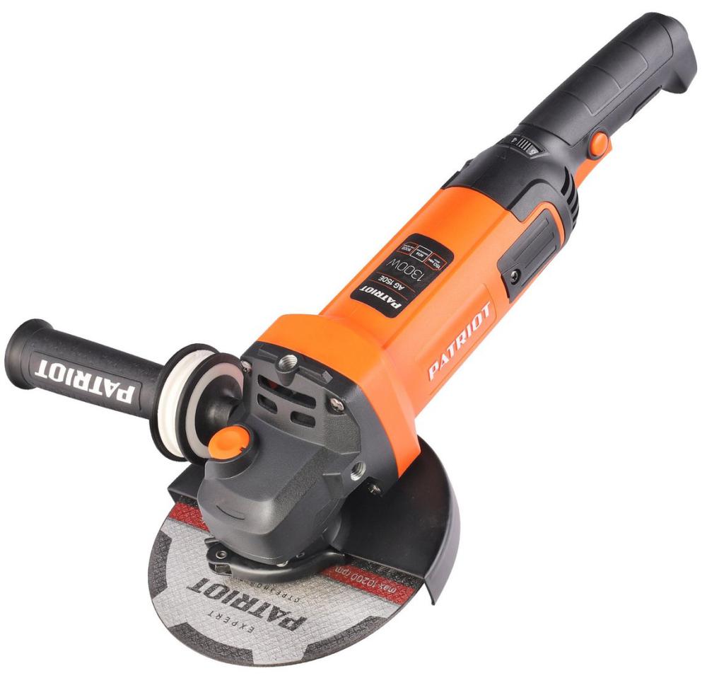 Угловая шлифмашина Patriot AG 150E 110301157- фото