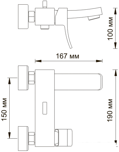 Смеситель Wasserkraft Aller White 1061- фото3