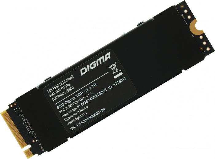 SSD Digma Top G3 2TB DGST4002TG33T- фото2