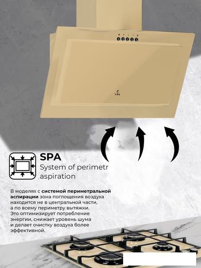Кухонная вытяжка LEX Mio G 500 (слоновая кость)- фото3