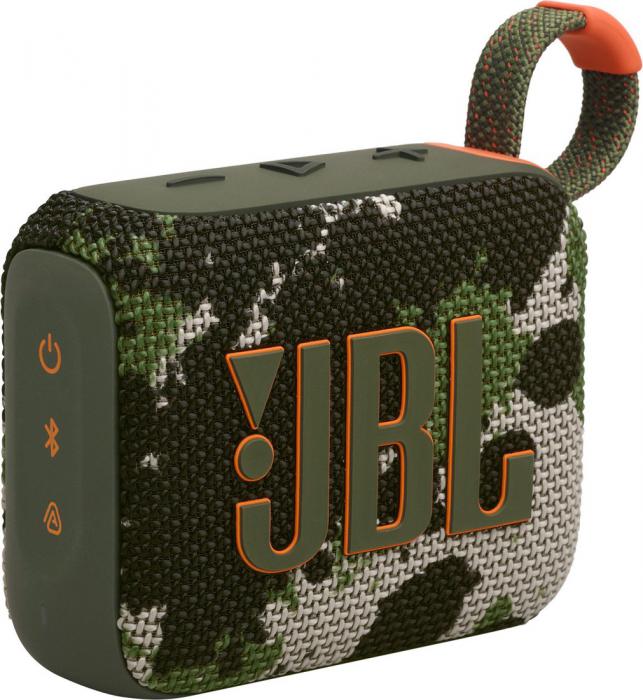 Беспроводная колонка JBL Go 4 (камуфляж)- фото