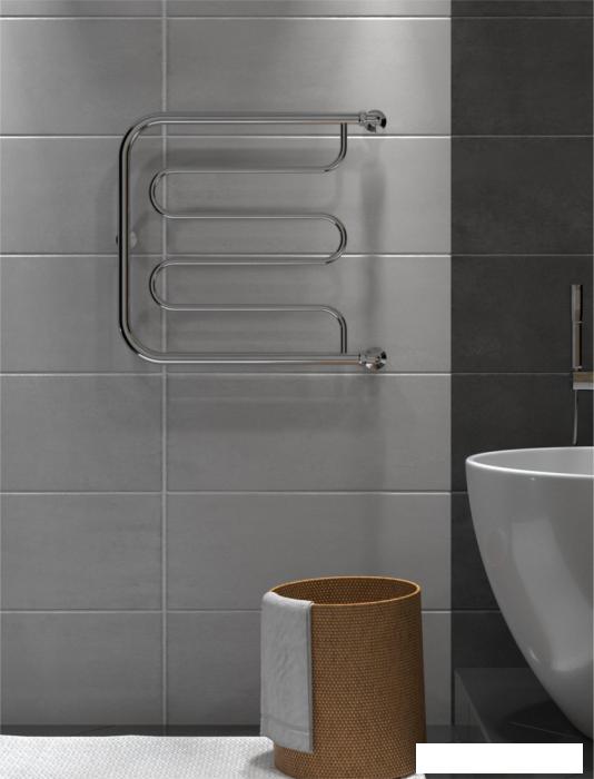 Полотенцесушитель Indigo Фокстрот Standart 50x50 FSW50-50 (с боковым подключением)- фото3