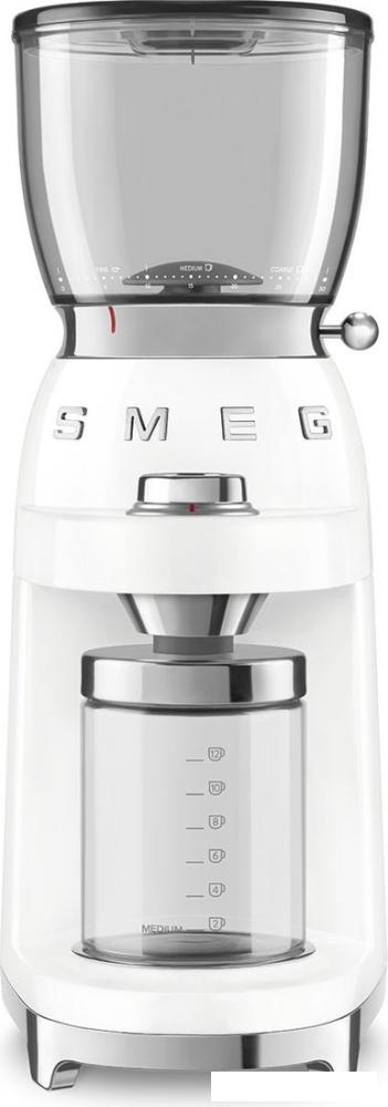 Электрическая кофемолка Smeg CGF11WHEU- фото2