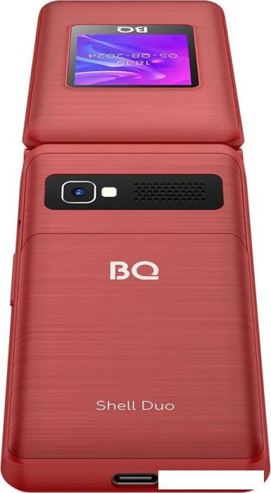 Кнопочный телефон BQ BQ-2412 Shell Duo (красный)- фото3