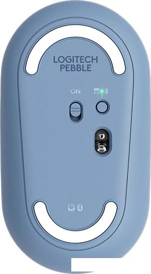 Мышь Logitech M350 Pebble (голубой)- фото4