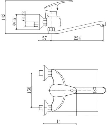 Смеситель Fashun A4621- фото2