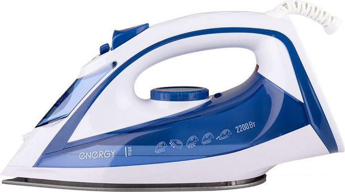 Утюг Energy EN-353 (голубой/белый)- фото2