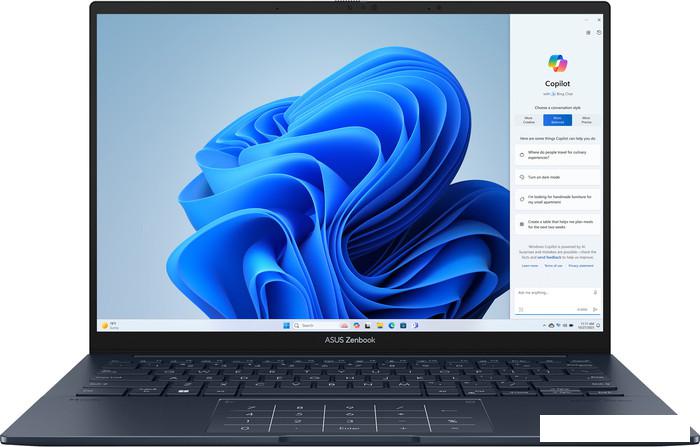 Ноутбук ASUS Zenbook 14 OLED UX3405MA-QD489- фото