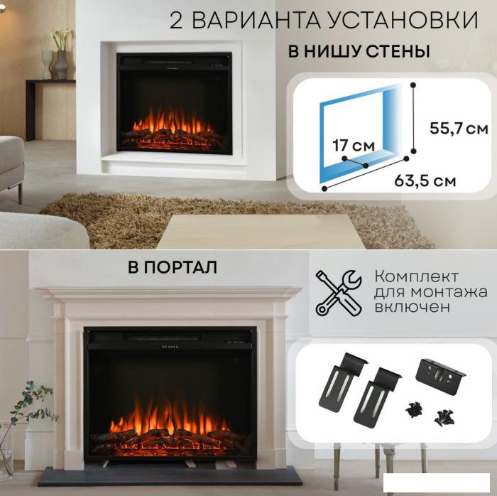 Электрический камин Planta PFP-INS030- фото3