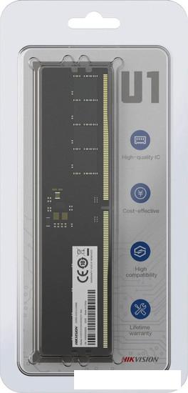 Оперативная память Hikvision U1 16ГБ DDR5 6200 МГц HKED5161DAK6O8ZO1/16G- фото4