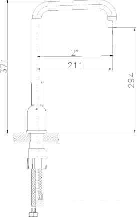 Смеситель Lemark EXPERT LM5073S- фото2