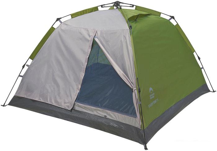 Треккинговая палатка Jungle Camp Easy Tent 2 (зеленый/серый)- фото3