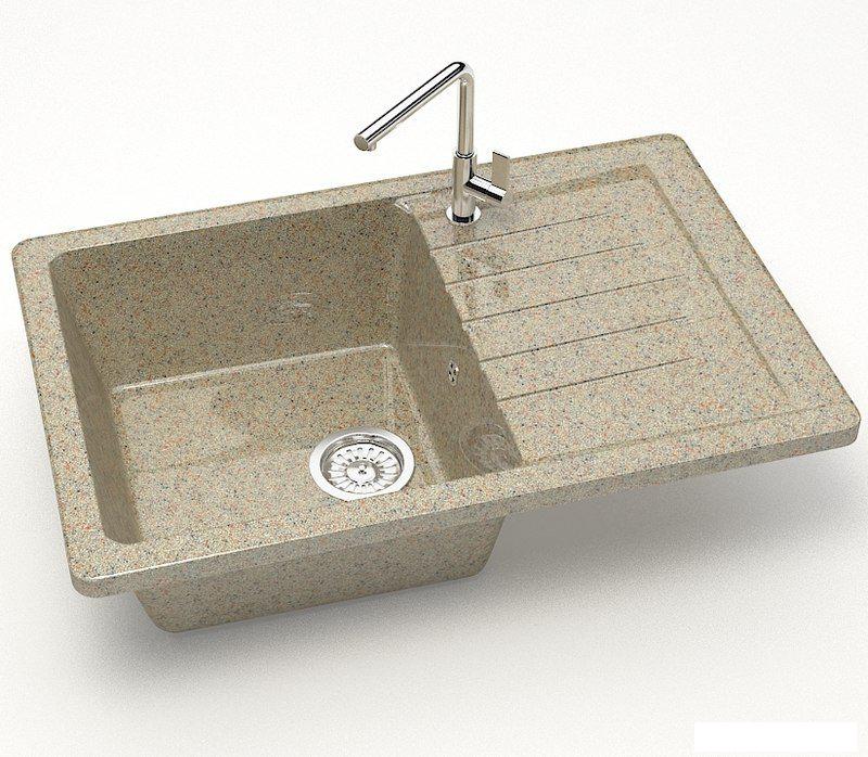 Кухонная мойка MARRBAXX 16/Q5 F016Q005 (песочный)- фото2