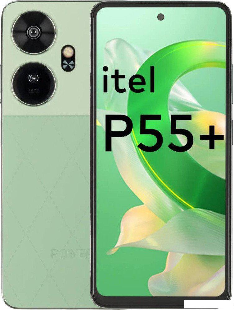 Смартфон Itel P55+ 8GB/256GB (зеленый)