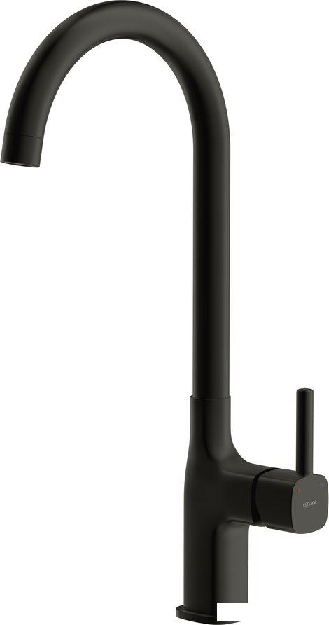 Смеситель Cersanit Elio однорычажный 68261 (черный)