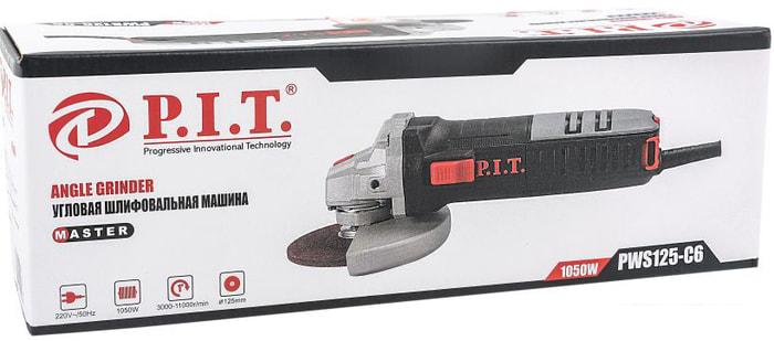 Угловая шлифмашина P.I.T PWS125-C6- фото2