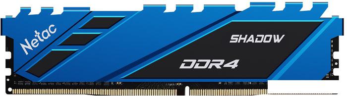 Оперативная память Netac Shadow 8ГБ DDR4 2666МГц NTSDD4P26SP-08B- фото