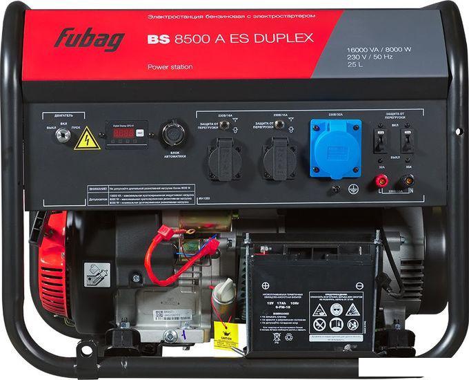 Бензиновый генератор Fubag BS 8500 A ES Duplex (с коннектором автоматики)- фото3