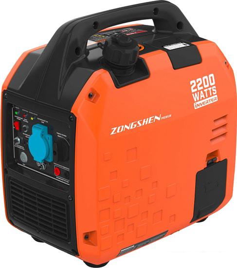 Бензиновый генератор Zongshen BQH 2200 E- фото2