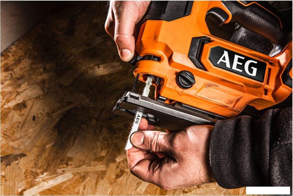 Электролобзик AEG Powertools BST18X2-0 4935492485 (без АКБ)- фото4