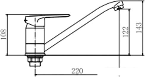 Смеситель Fashun A4904- фото2