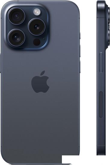 Смартфон Apple iPhone 15 Pro 1TB (синий титан)- фото2